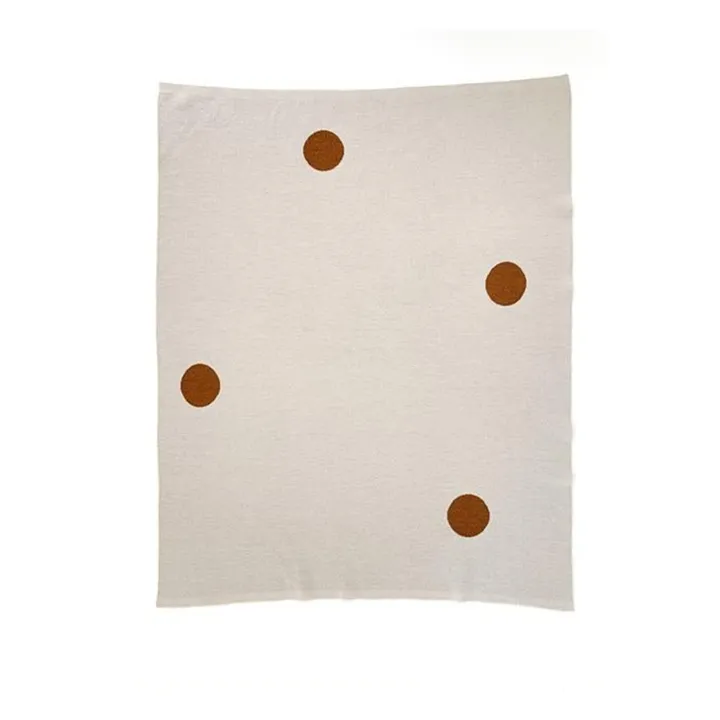 Edie Merino Wool Blanket | Terracotta- Product image n°2