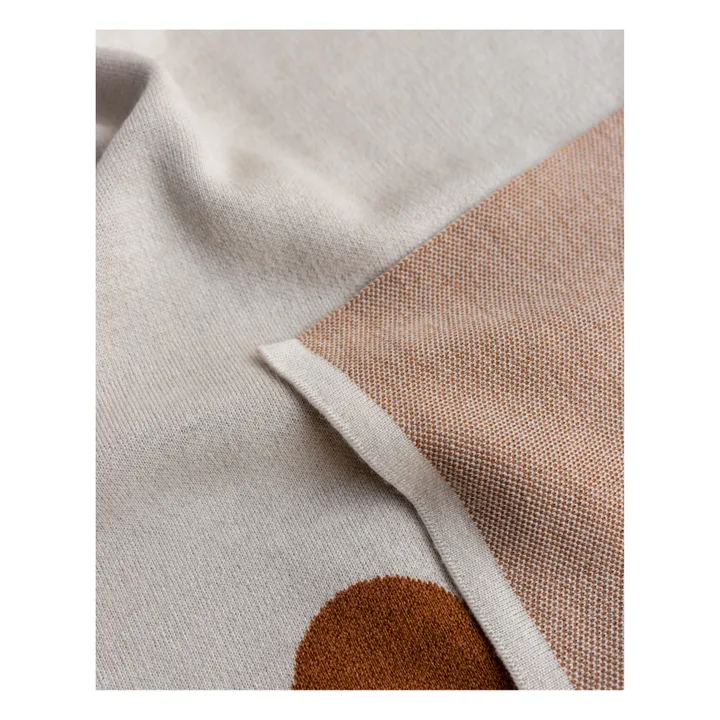 Edie Merino Wool Blanket | Terracotta- Product image n°3