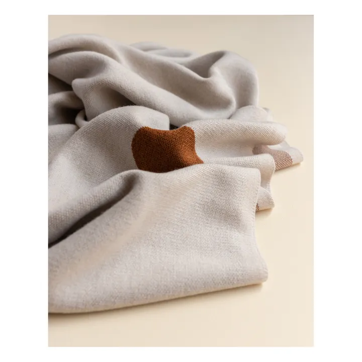 Edie Merino Wool Blanket | Terracotta- Product image n°7