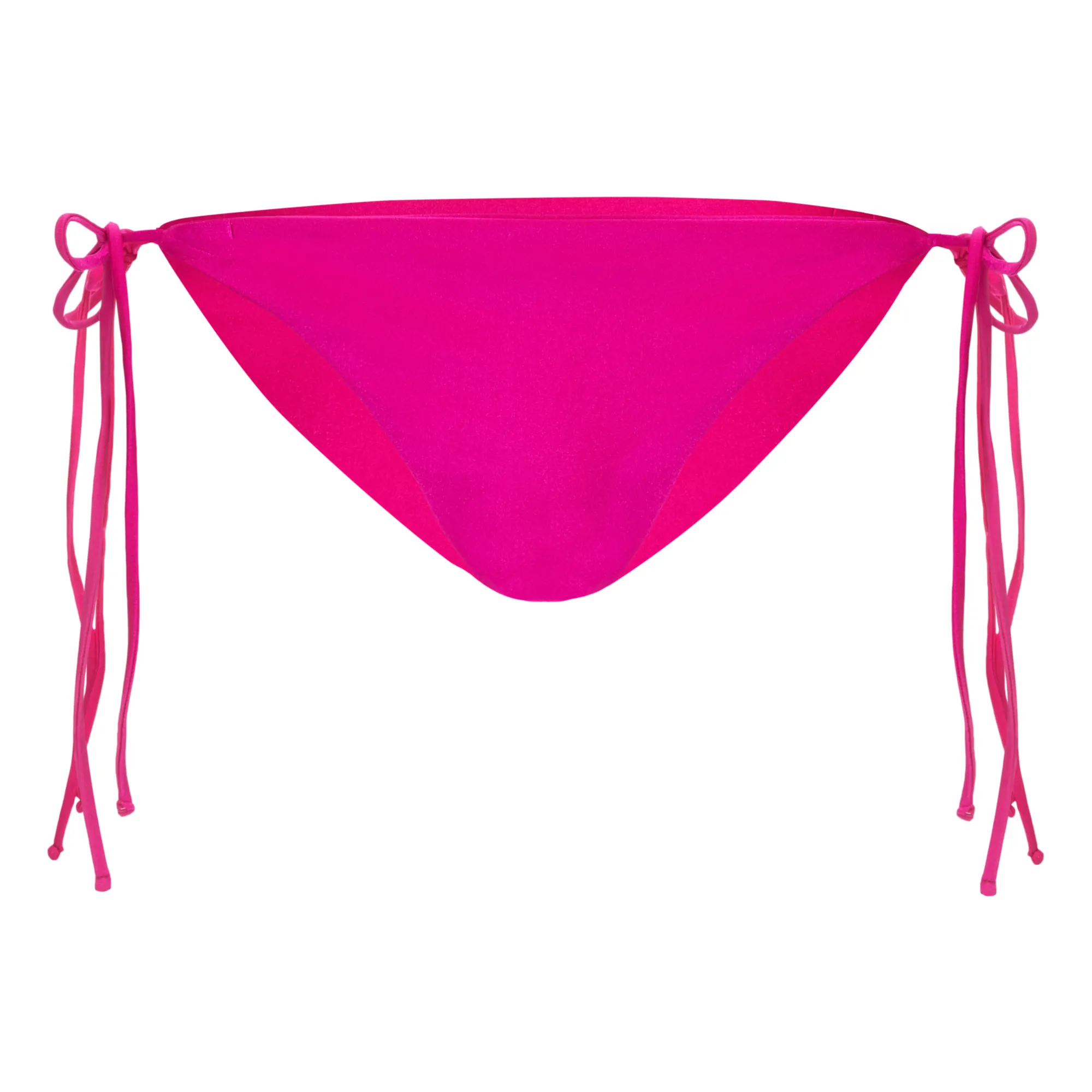 Jade Swim Fuchsia Ties Bikini Bottoms