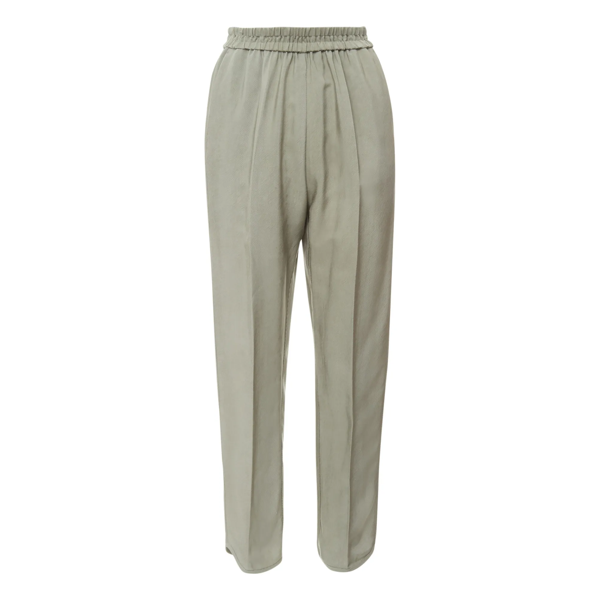 Forte Forte Verdigris Cupro Elastic Waist Trousers