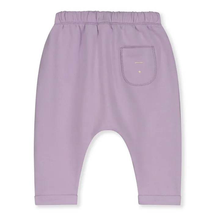 Organic Cotton Baby Joggers | Lilac- Product image n°1