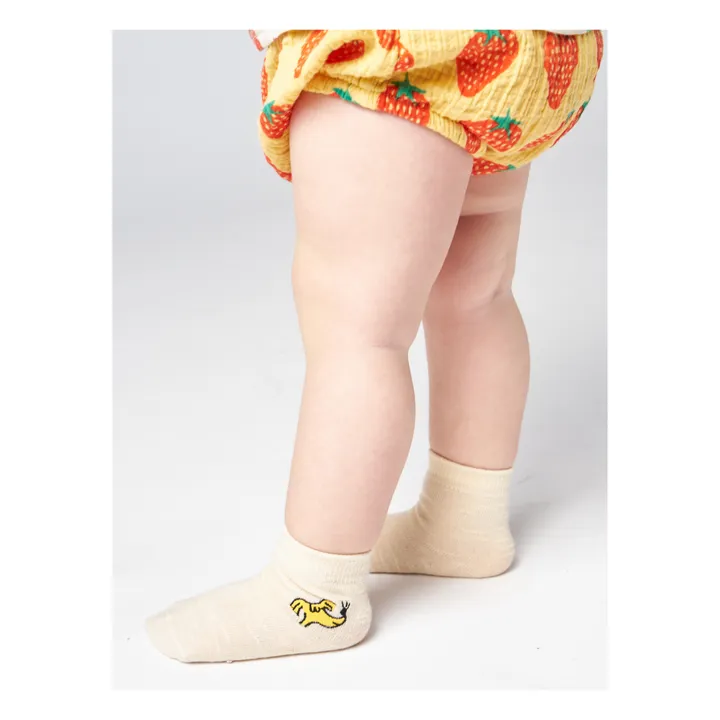 Dog Baby Socks | Ecru- Product image n°2