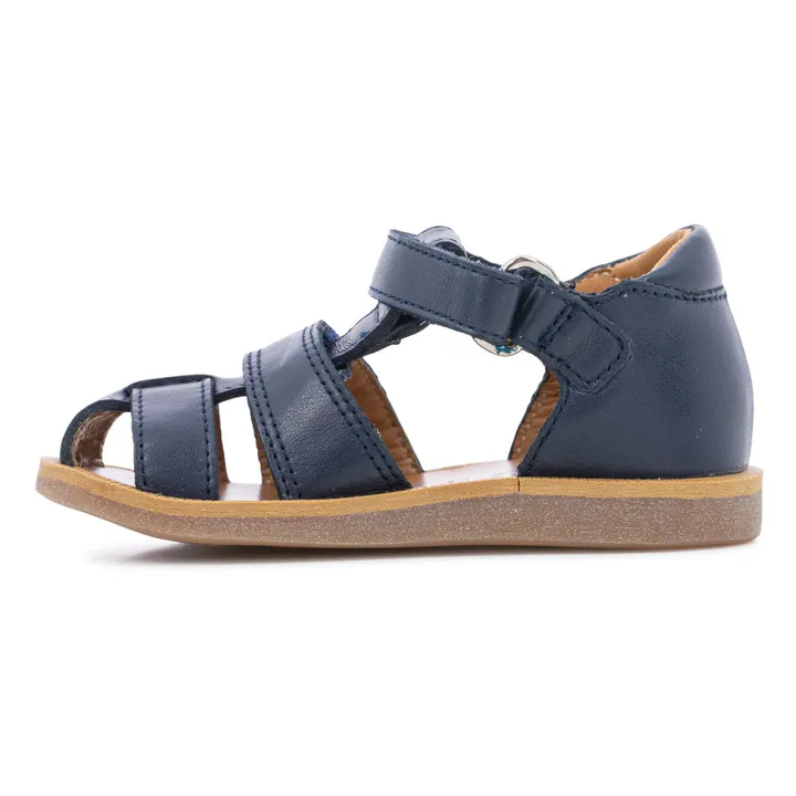 Sandales Poppy Daddy | Bleu marine- Image produit n°2