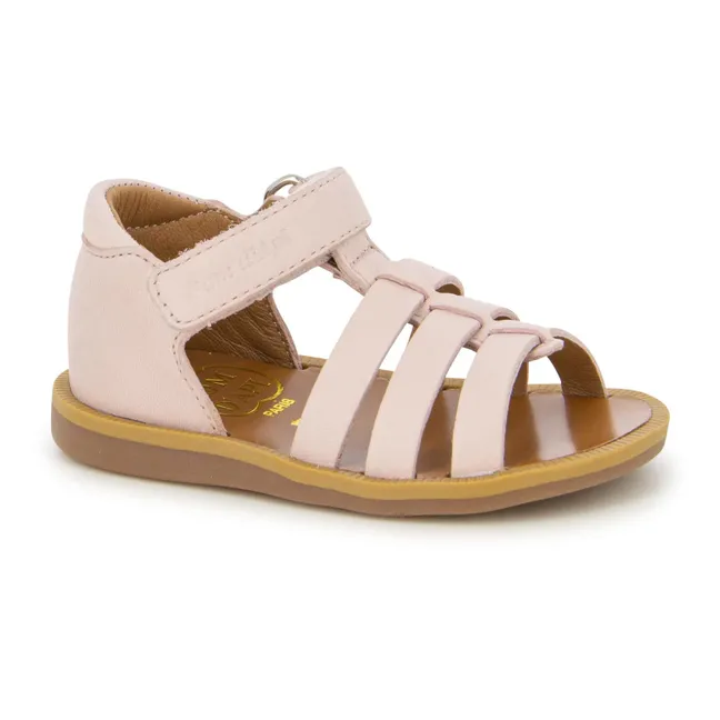 Poppy Strap Sandals | Powder pink