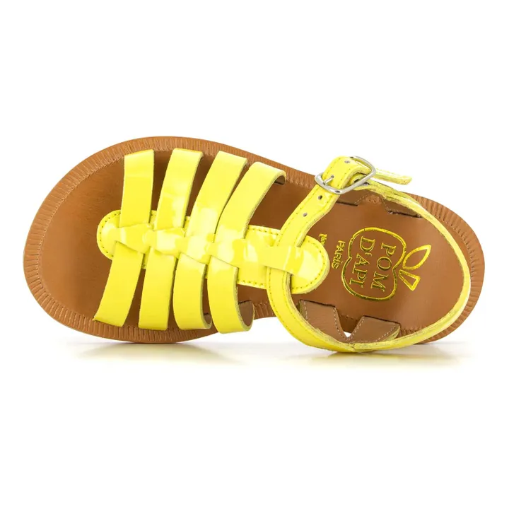 Sandalen Plagette Strap | Gelb- Produktbild Nr. 2
