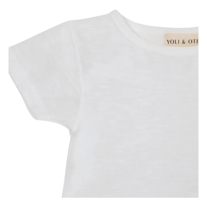 Feride Organic Cotton T-shirt | Ecru- Product image n°1