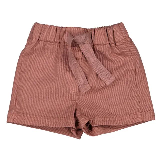 Shorts Denim Pekin | Terracotta