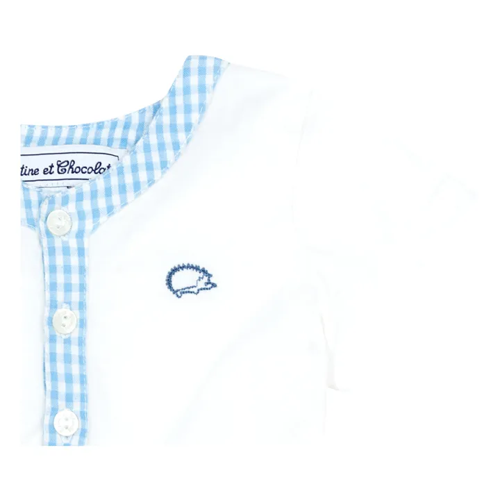 T-Shirt + Shorts | Blau- Produktbild Nr. 1