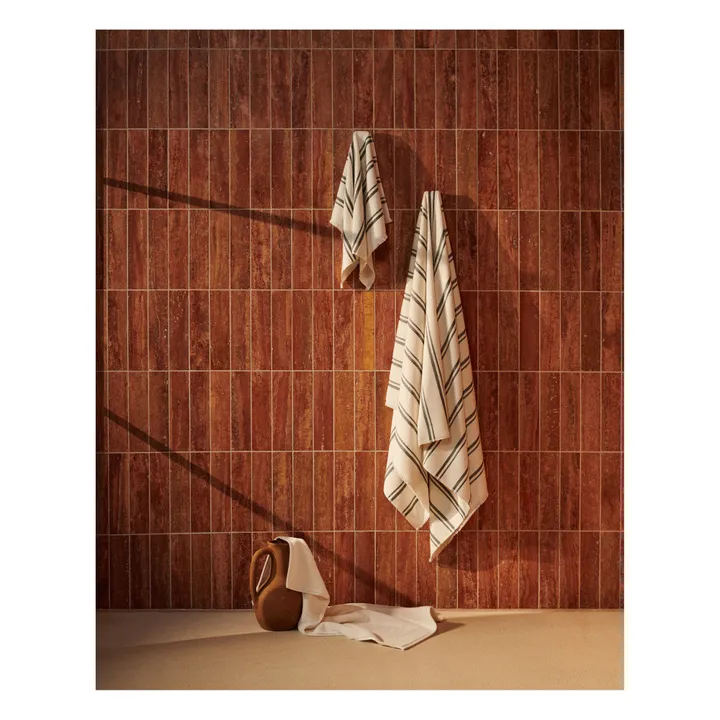 Handtuch aus Bio-Baumwolle | Cremefarben- Produktbild Nr. 4