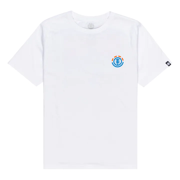 T-shirt Logo Montagne  | Blanc- Image produit n°3