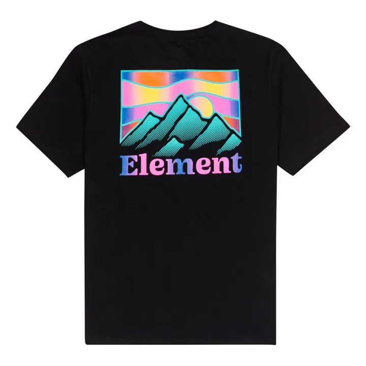 Logo Mountain T-shirt | Black- Product image n°0