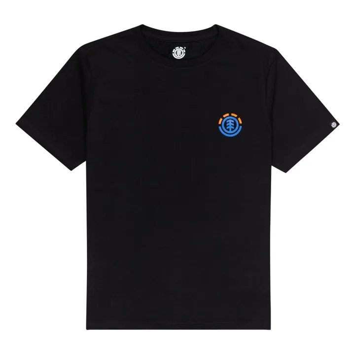 Logo Mountain T-shirt | Black- Product image n°1