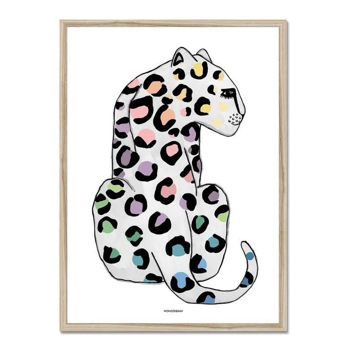 Poster Leopard | Pastell- Produktbild Nr. 0