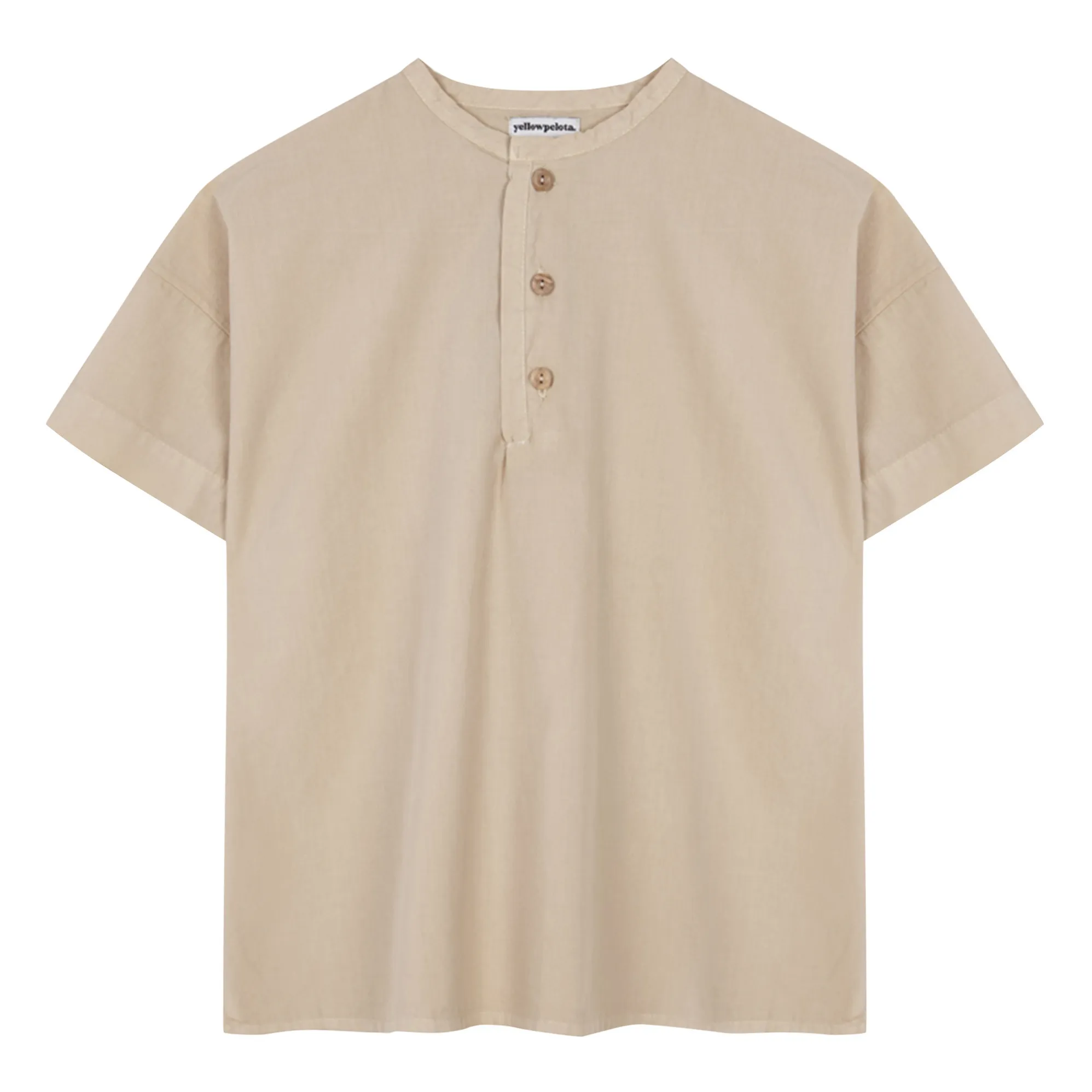 Yellowpelota Beige Organic Cotton Kurta Shirt