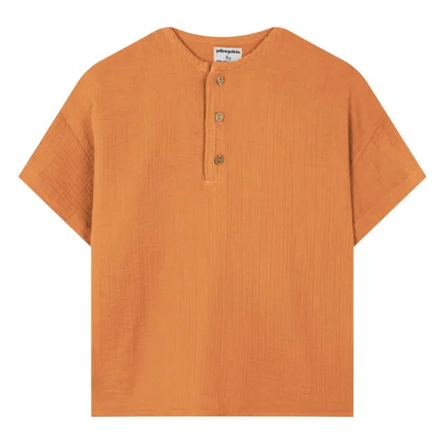 YELLOWPELOTA Tom Linen Short Kakhi YELLOWPELOTA Tom Linen Short Kakhi