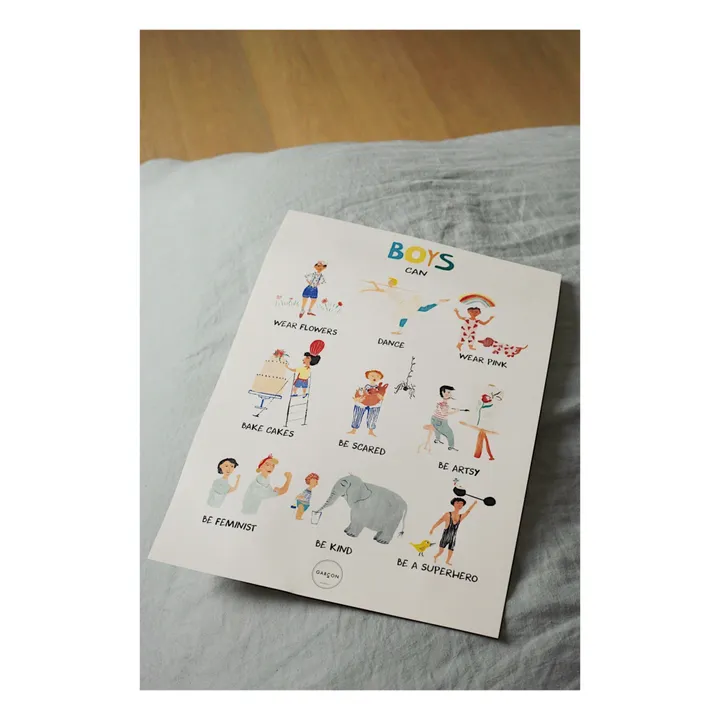Poster Boys Can… - in lingua inglese- Immagine del prodotto n°6