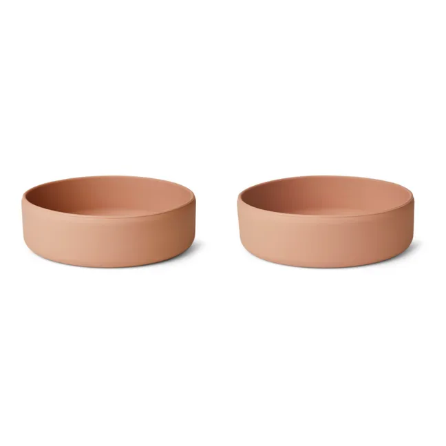 Damina Silicone Bowls - Set of 2 | Pink