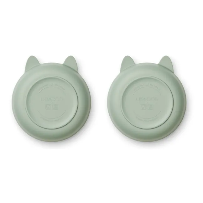 Solina PLA Bowls - Set of 2 | Pale green