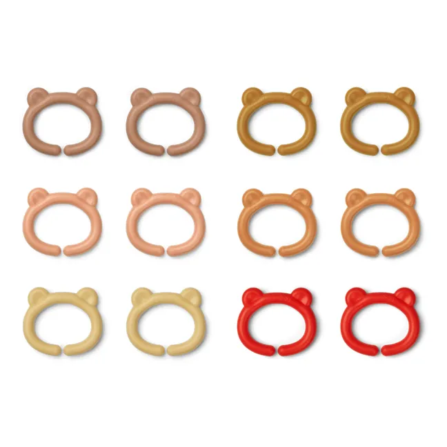 Crochets multi-usages Benedict-set de 12 | Rose