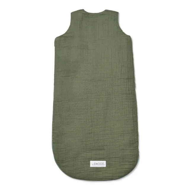 Flora Organic Cotton Lightweight Sleeping Bag | Green