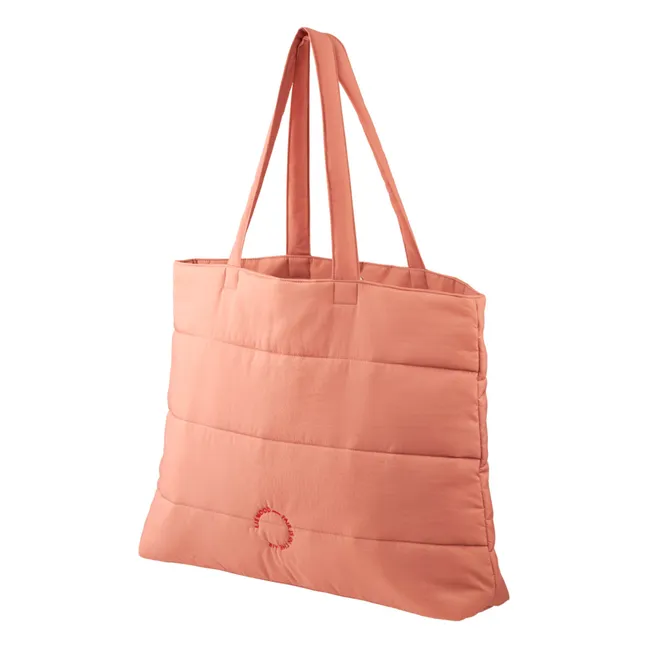 Shopping bag matelassé | Rose