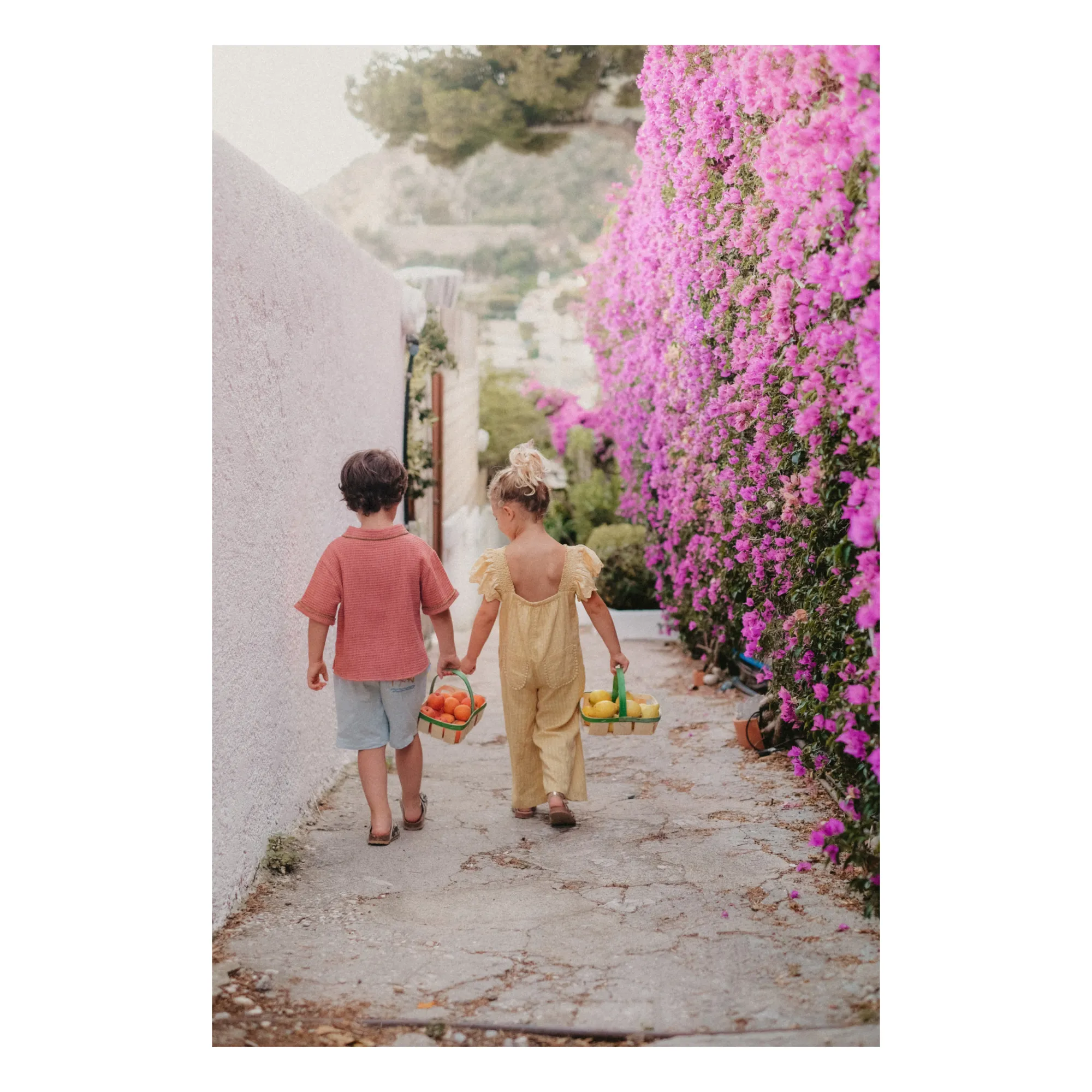 Irene Organic Cotton Jumpsuit | Pale yellow- Product image n°4