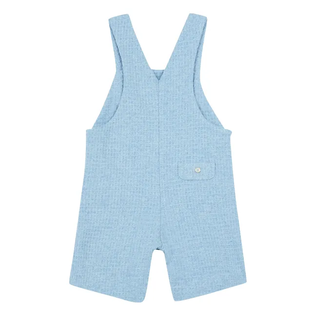 Waffle Overalls | Blue