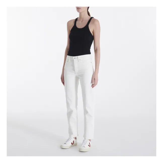 Jean Classic 5-pocket Coton Bio | Natural White