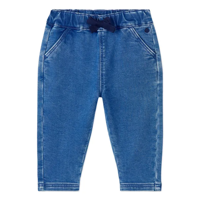 Pantalon Bap Denim Coton Bio | Bleu jean