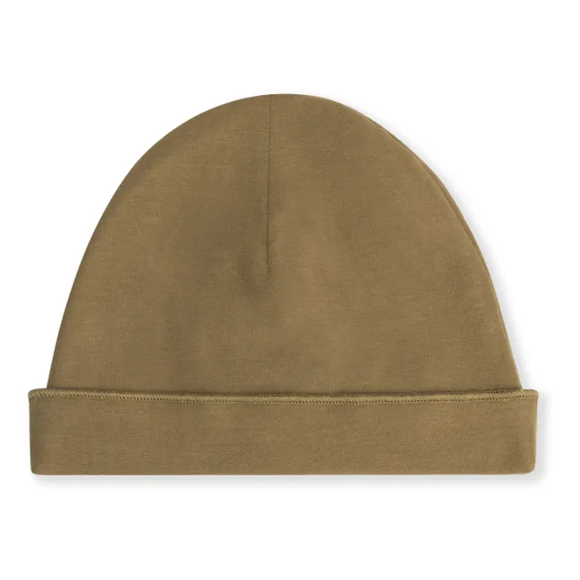 Mütze aus Bio-Baumwolle | Braun