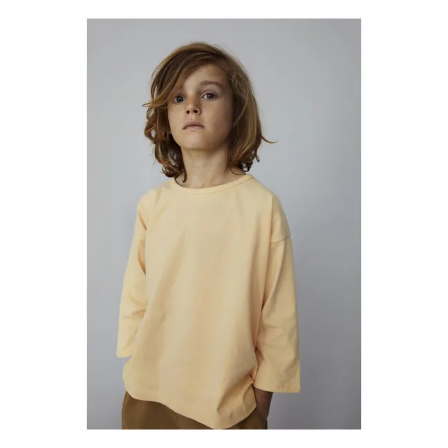 T-shirt Coton Bio | Abricot