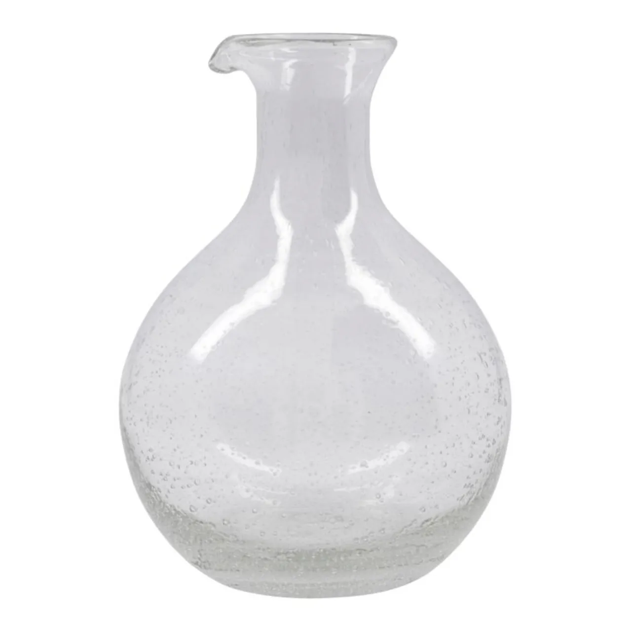House Doctor Transparent Rich Glass Carafe