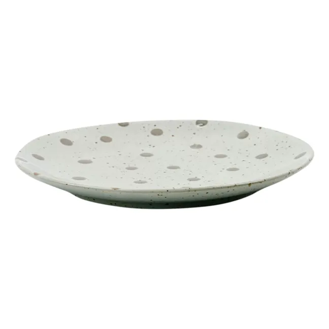 Plato Lunares de gresite | Beige