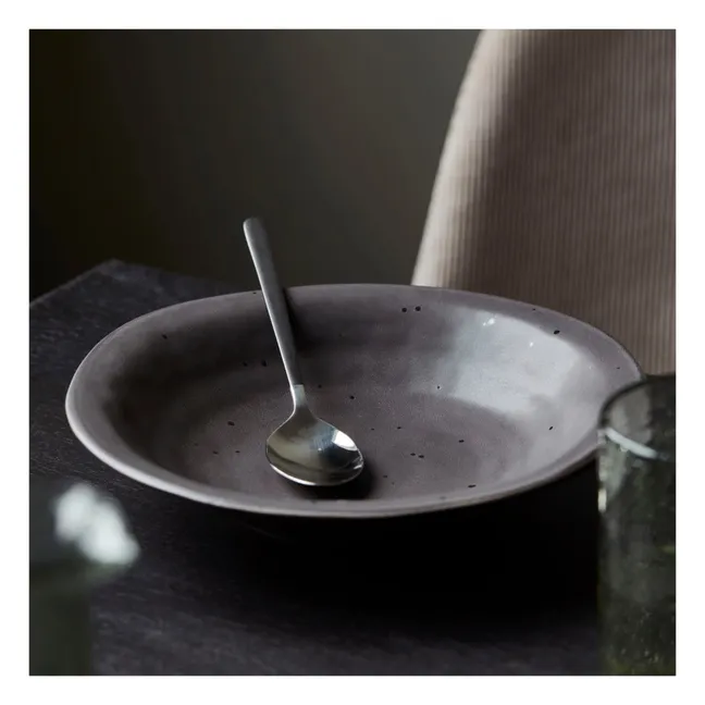 Plato hondo Rustic | Gris Oscuro