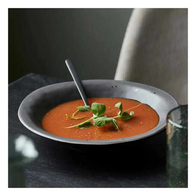 Plato hondo Rustic | Gris Oscuro