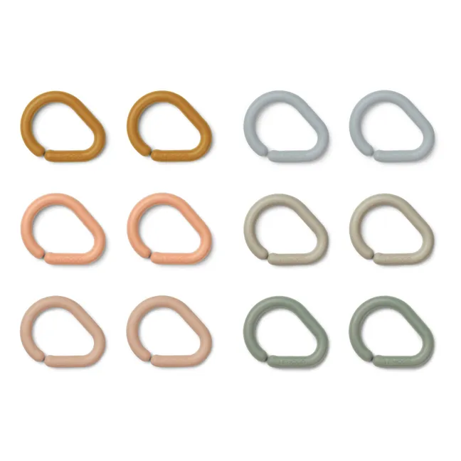 Crochets multi-usages Edmund-set de 13 | Caramel
