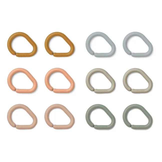 Crochets multi-usages Edmund-set de 13 | Caramel