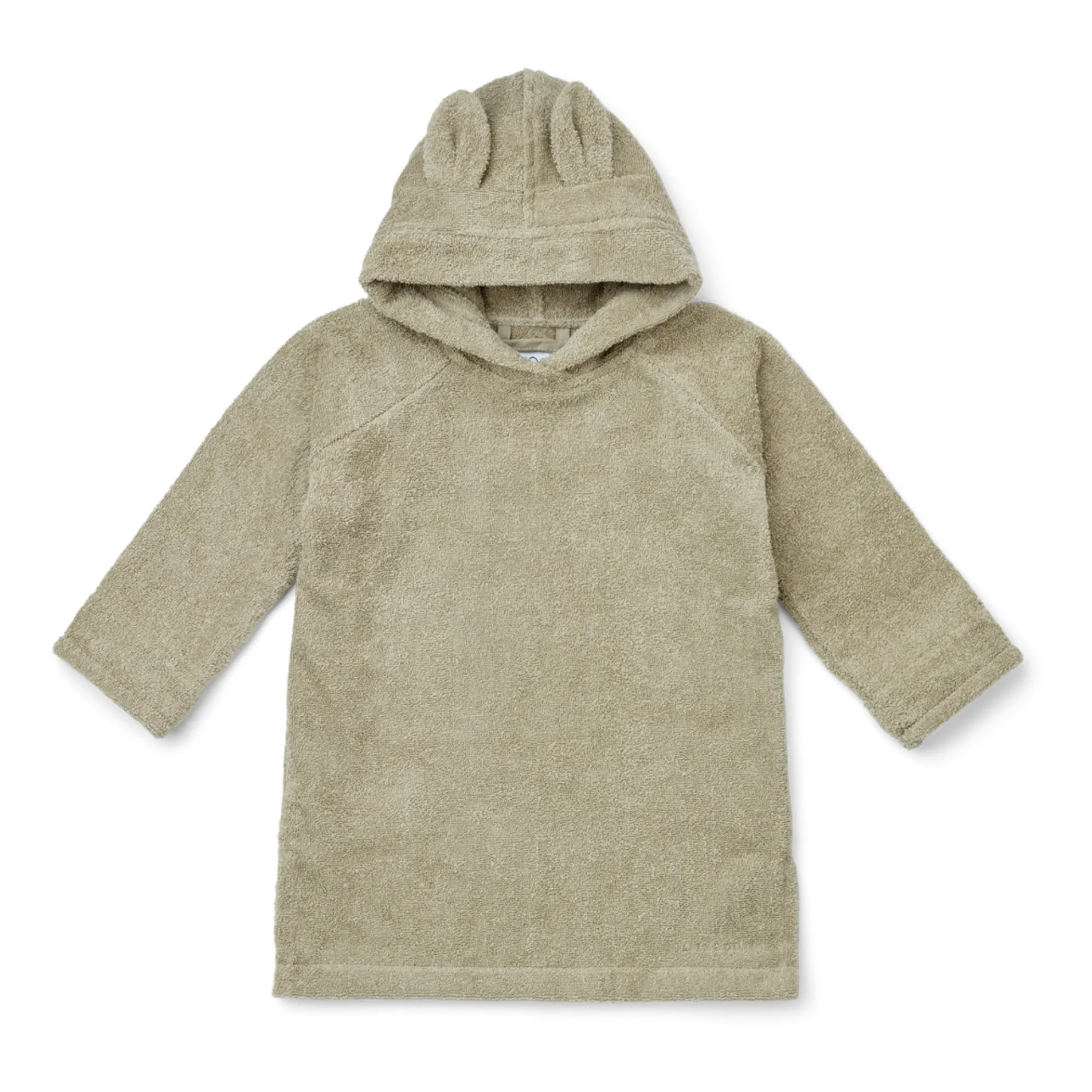 Liewood Beige Ilja Organic Cotton Terry Long Poncho