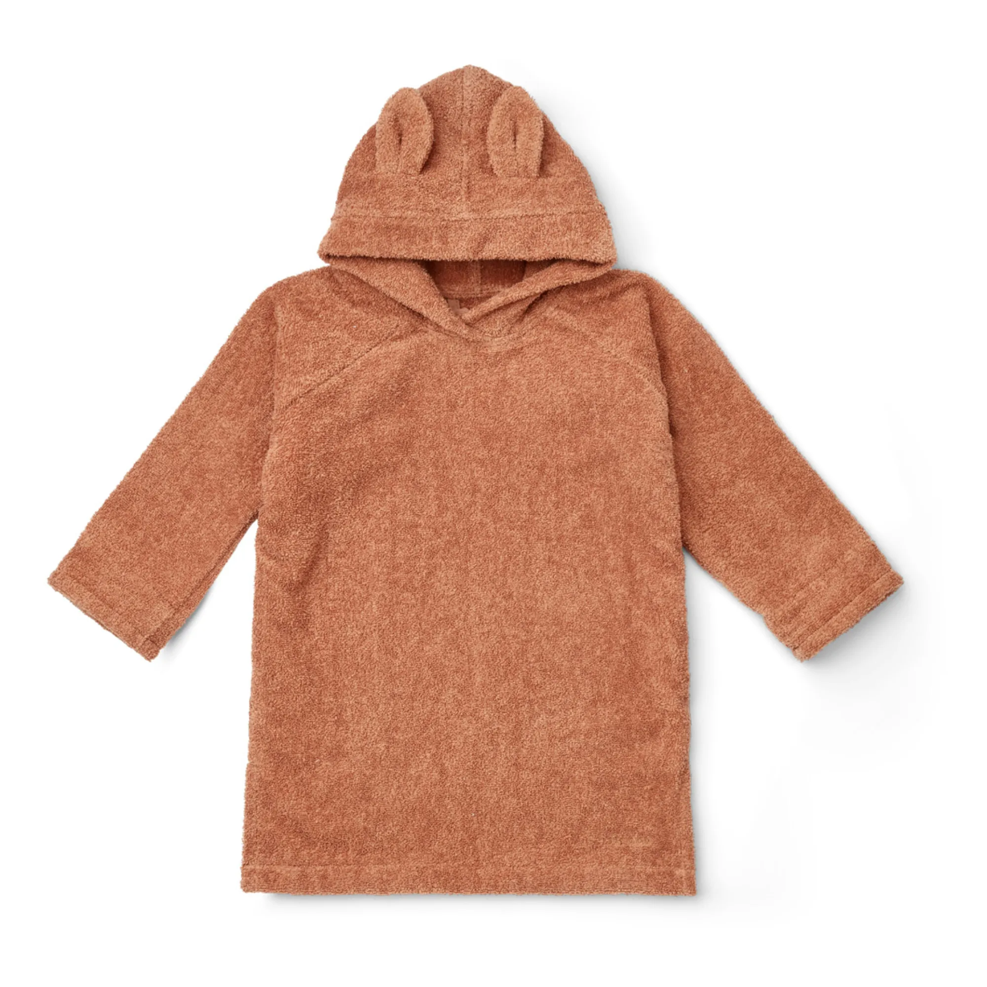 Liewood Pink Ilja Organic Cotton Terry Long Poncho