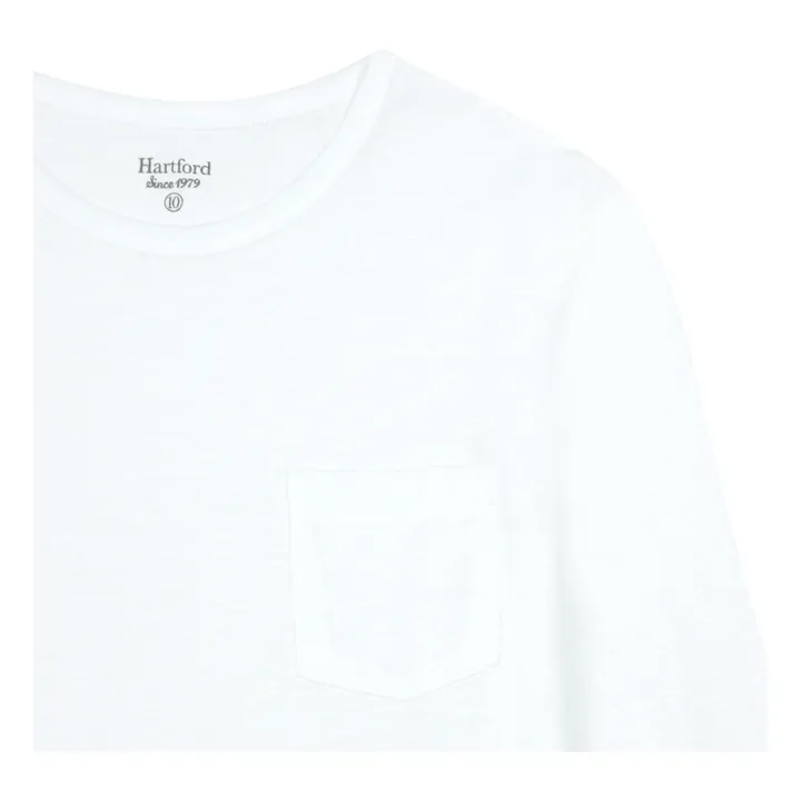 Crew Pocket T-Shirt | White- Product image n°1