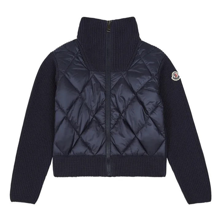 Quilted Jacket | Midnight blue- Product image n°0