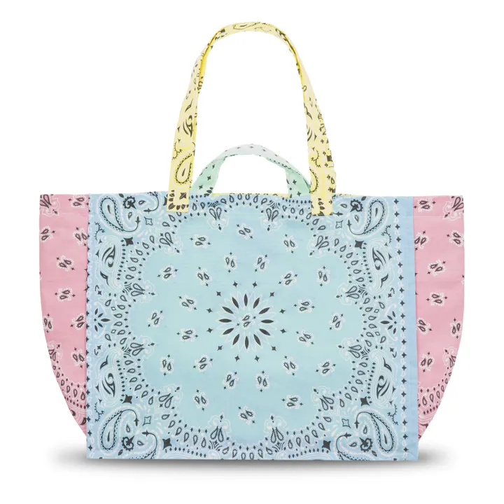 Good Vibes Maxi Tote Bag | Pale blue- Product image n°2