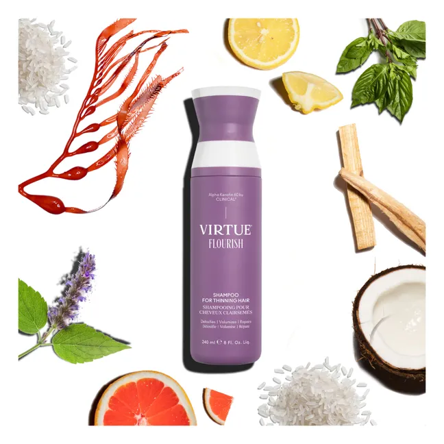 Champú para cabello escaso Flourish - 240 ml