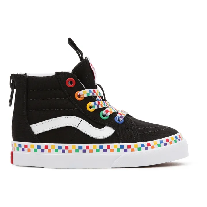 SK8-Hi Multicoloured Rainbow High-Top Sneakers | Black- Product image n°0