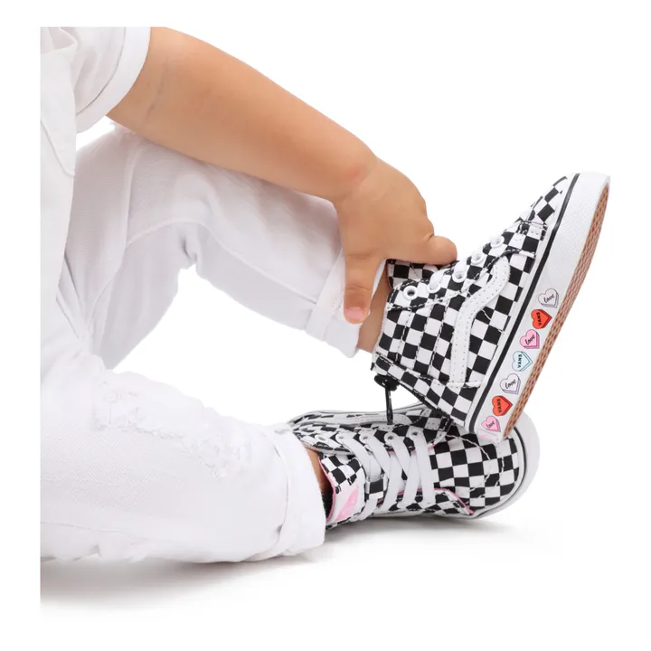Hohe Sneakers SK8-Hi Reißverschluss Candy Hearts | Schwarz- Produktbild Nr. 1