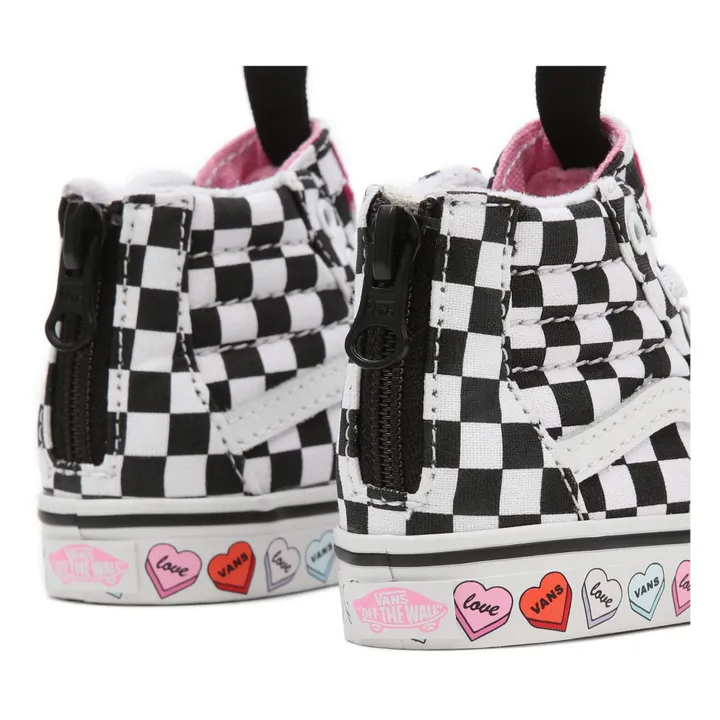 Hohe Sneakers SK8-Hi Reißverschluss Candy Hearts | Schwarz- Produktbild Nr. 8