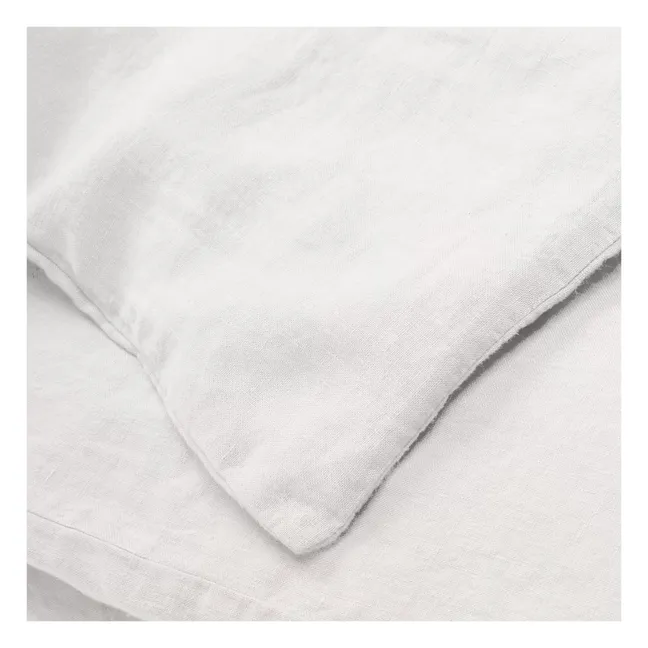 Copripiumino, in lino lavato | Bianco