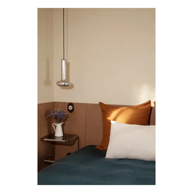 Taie d'oreiller en lin lavé | Blanc cassé