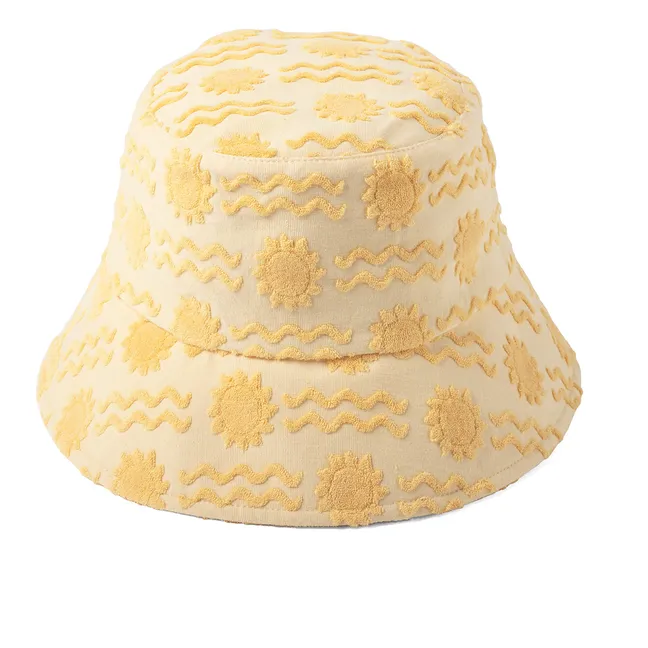 Wave Bucket Hat | Yellow